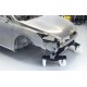 Chariot de manutention AUTO ROLL 1,2 T avec bras réglables et supports pivotants à 90° pour déplacement de véhicules
