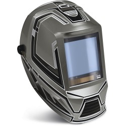 Masque de soudage automatique modèle, GYS GYSMATIC XXL TRUE COLOR, DIN 5-13 avec mode meulage, écran XXL et 4 capteurs