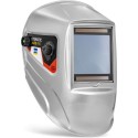 Masque de soudage à obscurcissement automatique modèle GYS GYSMATIC AUTO PRO TRUE COLOR DIN 5-13, écran XXL et 4 capteurs