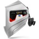 Masque de soudage à obscurcissement automatique modèle GYS GYSMATIC AUTO PRO TRUE COLOR DIN 5-13, écran XXL et 4 capteurs