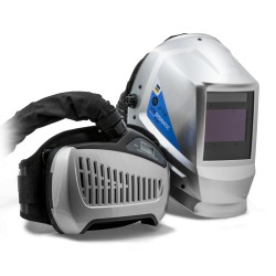 Masque de soudage modèle GYS GYSMATIC AIR XL TRUE COLOR, obscurcissement automatique DIN 9-13 avec ventilation assistée