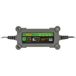 Chargeur de batterie lithium modèle GYS GYSFLASH 6.12, Lithium 6 A 12 V, pour batterie LiFePO4 et technologie EBS