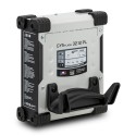 Chargeur de batterie modèle GYSFLASH Vertical 32.12 PL, 30 A 12 V pour batteries plomb et lithium LiFePO4 avec mode diagnostic