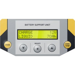 Chargeur de batterie modèle GYSFLASH 50.12 FV, 50 A 12 V flexible voltage pour batteries plomb et LiFePO4