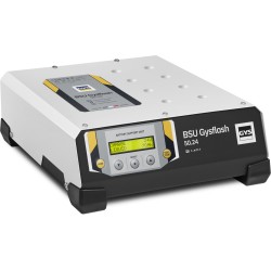 Chargeur de batterie modèle GYSFLASH 50.24 HF, 50 A 6 V, 12 V et 24 V avec alimentation pour batteries plomb et LiFePO4