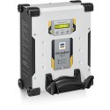 Chargeur de batterie mural modèle GYSFLASH 102.12 HF Vertical 100 A 12 V avec alimentation stabilisée pour batteries plomb