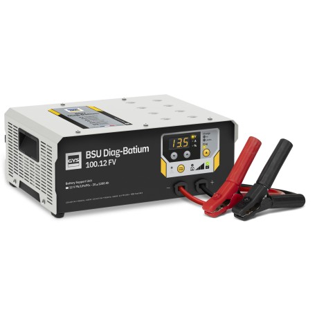 Chargeur modèle BSU DIAG-BATIUM 100.12 FV, 100 A 12 V pour batteries plomb et Lithium-Fer-Phosphate (LiFePO4)