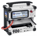 Booster de démarrage modèle GYSPACK PRO 900, 12 V avec chargeur intégré et batterie 30 Ah