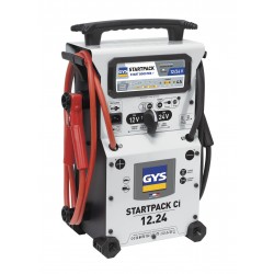 Booster de démarrage professionnel modèle STARTPACK 12.24 CI, 12 V / 24 V avec chargeur intégré pour batteries plomb