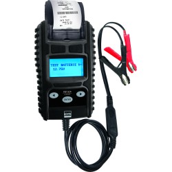 Testeur de batterie pro modèle PBT 824, 6/12/24 V avec imprimante intégrée pour diagnostic batterie, démarreur et alternateur