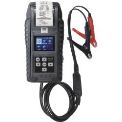 Testeur de batterie pro modèle PBT 924 START/STOP, 6/12/24 V avec imprimante intégrée pour diagnostic batterie et alternateur