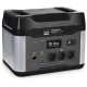 Centrale électrique portable avec batterie LiFePO4 1408 Wh, convertisseur pur sinus 2000 W, fonction booster 12 V