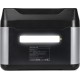 Centrale électrique portable avec batterie LiFePO4 1408 Wh, convertisseur pur sinus 2000 W, fonction booster 12 V