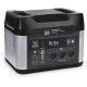 Centrale électrique portable avec batterie LiFePO4 1408 Wh, convertisseur pur sinus 1500 W et fonction booster 12 V