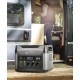 Centrale électrique portable avec batterie LiFePO4 1408 Wh, convertisseur pur sinus 1500 W et fonction booster 12 V