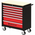 Servante d'atelier pro XXL 7 tiroirs 914x458x1008mm