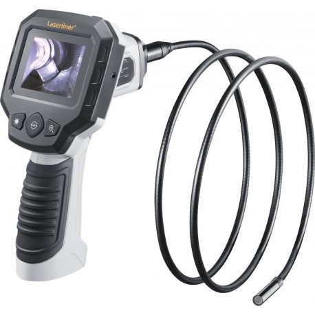 Vidéoscope sur piles écran 2,7" avec sonde 9mm - LASERLINER