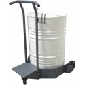 Chariot mobile pour déplacer les fûts - 3 roues - 220kg max - Drakkar
