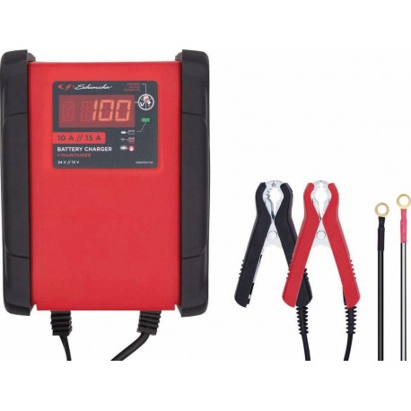 Chargeur de batterie automatique 12V/24V-10A/15A SCHUMACHER