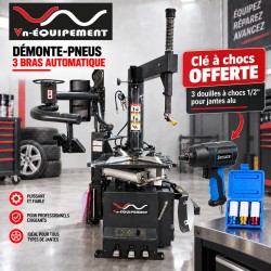 Démonte pneu semi automatique de 11 à 26 pouces