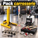 Pack atelier carrosserie avec tour de tirage rapide, tire-clou GYS et levage mobile 3 tonnes