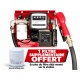 Station gasoil murale 230V 60 L/min avec filtre, compteur mécanique, pistolet automatique et tuyau 6 m - Drakkar
