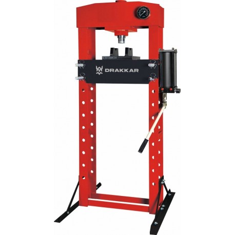 Presse hydraulique d’atelier 30 tonnes avec vérin coulissant – Drakkar Équipement