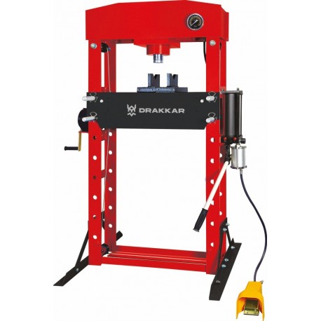 Presse hydraulique 50 tonnes à vérin mobile – Drakkar Équipement