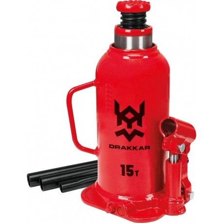 Cric bouteille hydraulique 15 tonnes – Drakkar Équipement