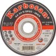 Lot de 25 disques à tronçonner acier/inox 125 x 1 x 22 mm KARBOSAN