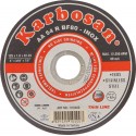 Lot de 25 disques à tronçonner acier/inox 125 x 1 x 22 mm KARBOSAN
