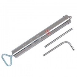 Seringue à huile acier professionnelle 1000 ML avec 2 becs rigides - ALGI