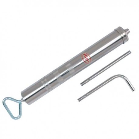 Seringue à huile acier professionnelle 1000 ML avec 2 becs rigides - ALGI