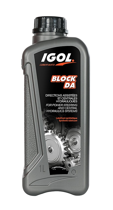 Huile IGOL BLOCK DA pour direction assistée et centrale hydraulique - 1  litre