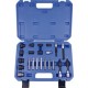 Coffret extracteurs pour poulie débrayable d'alternateurs - 22 pièces - King Tony - 9DA022