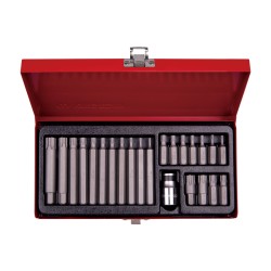 Coffret d'embouts de vissage TORX® Plus 10 mm - 23 pièces - King Tony