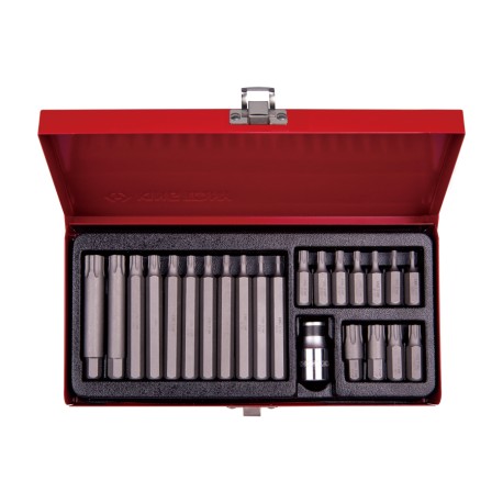 Coffret d'embouts de vissage TORX® Plus 10 mm - 23 pièces - King Tony