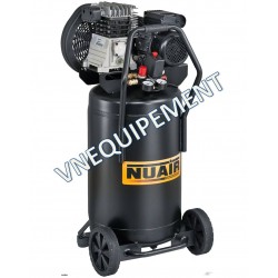 Compresseur d'air vertical 100 litres moteur 3 CV NUAIR