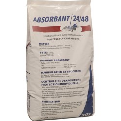 Granulés absorbants Lourd minéral argile - sac de 18 kg