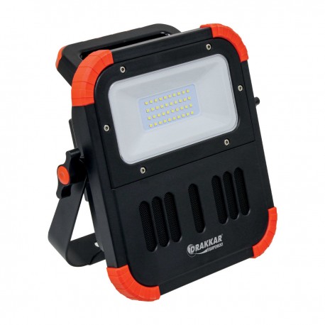 Projecteur portable de chantier à LED - 20W Rechargeable avec port usb CEBA