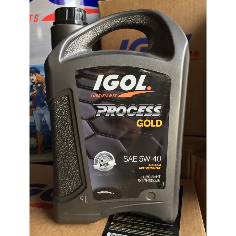 Huile Moteur Igol Process Gold 5W40