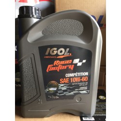 Huile Moteur Igol Race Factory Competition 10W60 - 2 litres