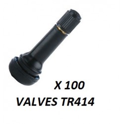 Valve de roue standard (x100) TR414