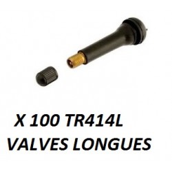 Sachet de 100 valves de roue longue TR414L - VNEQUIPEMENT