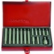 Coffret d'embouts tournevis 6 Pans