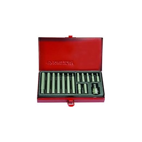 Coffret d'embouts de vissage 6 Pans