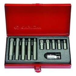 Coffret d'embouts de vissage XZN 10mm