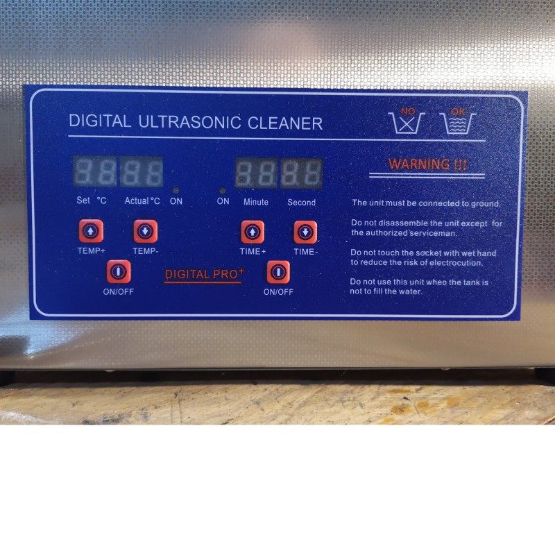 Nettoyeur ultrasons 10 litres digital –