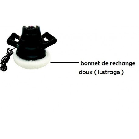 Bonnet de rechange doux polisseuse lustreuse