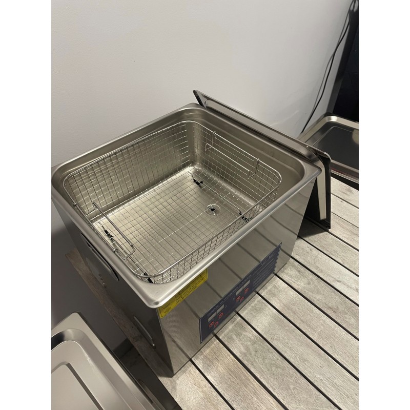 Nettoyeur ultrasonique en inox - 15 litres